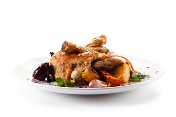 Grilled chicken legs