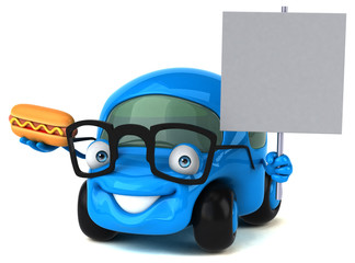 Fun car - 3D Illustration