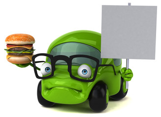 Fun car - 3D Illustration