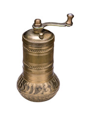 antique manual pepper mill