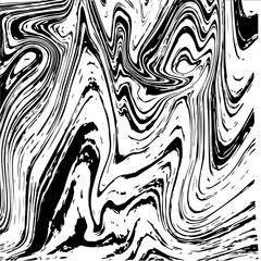 Marble or ink liquid texture. Abstract vector background, aqua print.