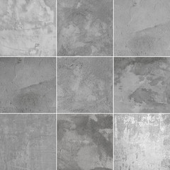 Nine different high quality wall texture, background. Assphalt close-up. Every image 4 MP; 2000 x 2000.