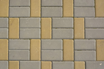 Obraz premium Road bricks surface