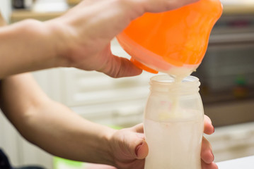 Preparing infant formula