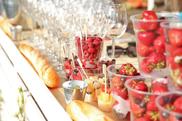 Fresh tasty berries