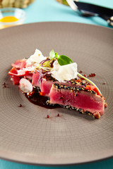 Delicious Fried Tuna Fillet