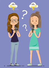 The questions about the use of technology. Problems that are difficult to predict.