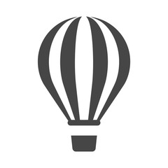 Hot Air Balloons Flying - Illustration