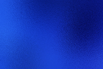 Blue foil texture background