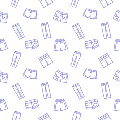 Pantes seamless pattern background