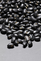 Pile of black beans