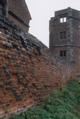 Fototapeta na wymiar The ruins of Bradgate House Leicestershire