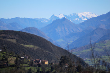 Fototapeta na wymiar Picos de Europa