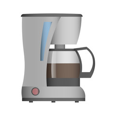Coffee machine isolated icon