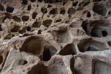 Cenobio de Valeron Caves on Grand Canary Island, Spain
