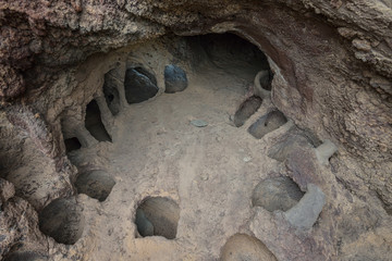 Cenobio de Valeron Caves on Grand Canary Island, Spain

