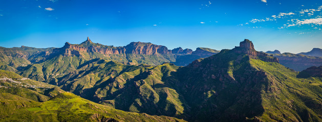 Mountainside landscape on Gran Canaria island, Spain
