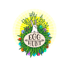 Easter greeting card