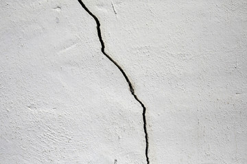 old white wall cracked background