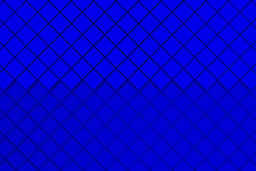 Futuristic industrial background made from blue square shapes