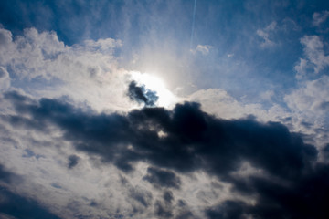 Fototapeta na wymiar Overcast sky 