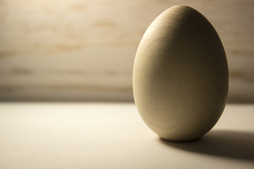 Wooden egg