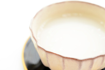 一杯の日本酒