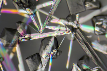 soda lye microcrystals