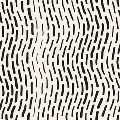 Abstract Background With Rounded brush strokes. Doodle Vector Seamless Pattern.