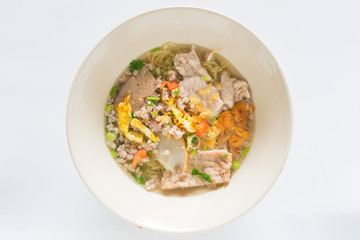 Pork noodles