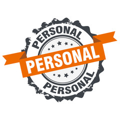 Fototapeta premium Personal stamp sign seal logo