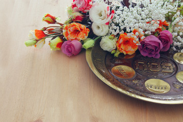 Pesah celebration concept (jewish Passover holiday)
