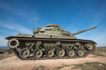 Army forces old tank 
