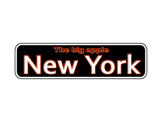 Obraz premium New York Big Apple