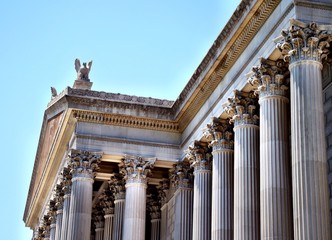 Old Building with Columns