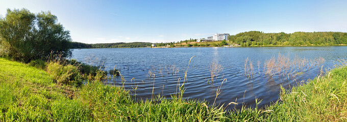 Panorama Talsperre Zeulenroda