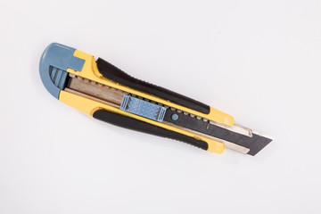 Knife endemic on a white background. Isolate
