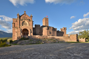 Fototapeta na wymiar Castle of Xavier (Castillo de Javier)