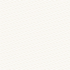 Interlacing Parallel Stripes. Vector Seamless Subtle Monochrome Pattern.