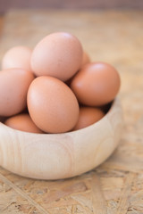 Chicken eggs