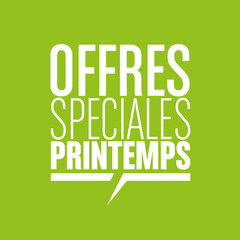 offres spéciales printemps