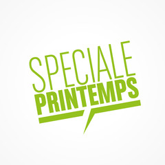spécial printemps