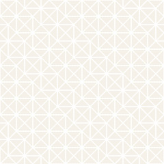 Seamless Pattern With Squares. Vector Abstract Background. Stylish Geometric Linear Structure