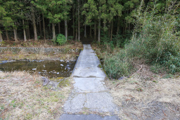 高知県中土佐町　大平沈下橋