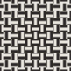 Abstract Geometric Pattern With Stripes Lattice. Seamless Vector Background