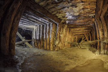 Сorridors of abandoned mines