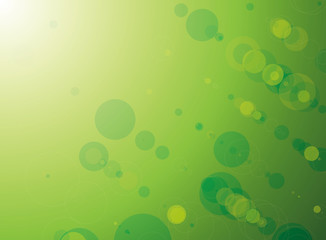 気泡　イメージ　グラデーション