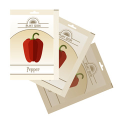 Pack of Pepper seeds icon