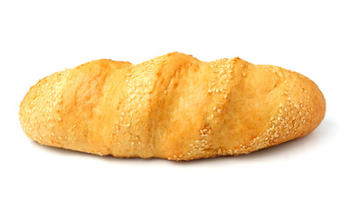 Fresh bread with sesame seeds.
