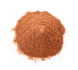 malt extract on white background